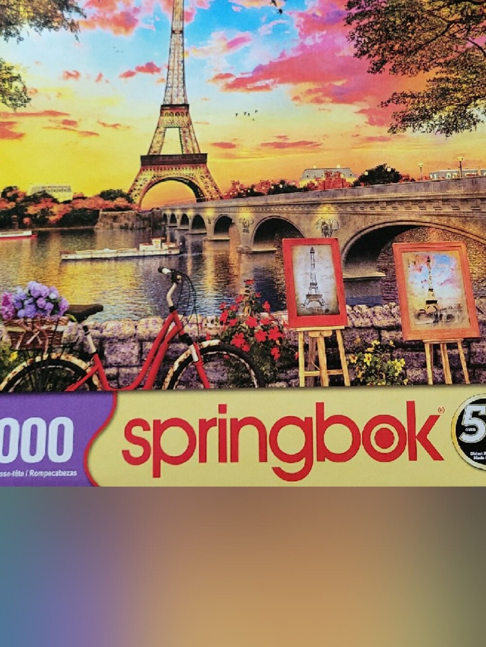 4 Springbok Puzzles - Colorful Scenic Collection - Picture 5 of 6